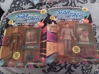 Star trek collectables in great condition