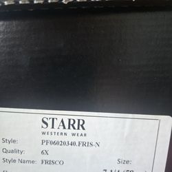 Star Western 6x Cowboy Hat 