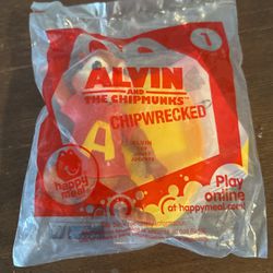 McDonald’s Disney  2011 Alvin And The Chip-  Happy Meal Toy  #1 Sealed