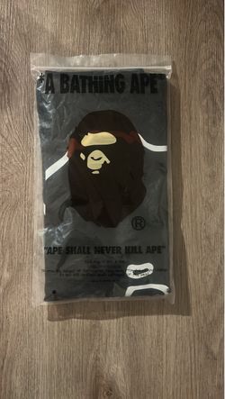 Bape black & white shirt