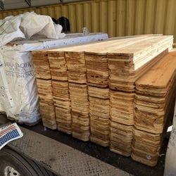 NEW CEDAR FENCE WOOD / MADERA NUEVA DE CERCOS 