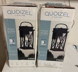 Quoizel Saint Elias 1-Light Wall Lantern (x2)