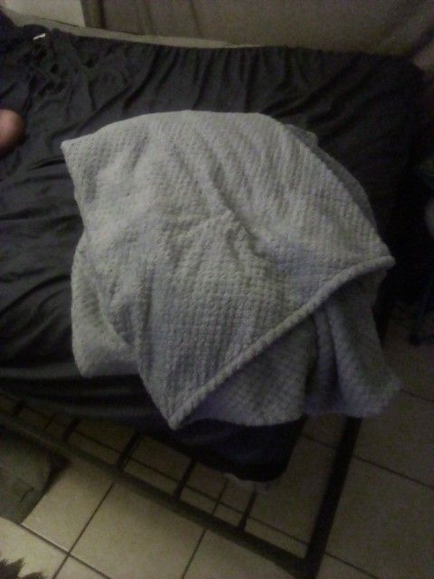 Huge Blue Blanket For Sale