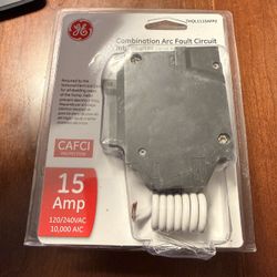 New 15 Amp GE AFCI breaker 