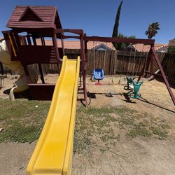 Swing Set For Parts Only 