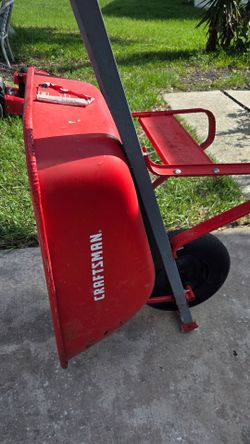 Craftsman Red Wheelbarrow