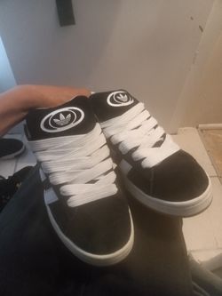 Adidas Campus 00s Black And White 9 1/2