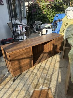 Walnut TV Table