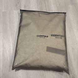 Essentials fear of god hoodie size large