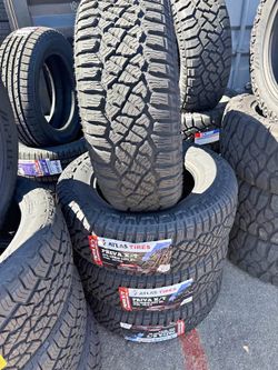 275-65-18 ATLAS XT $580 CASH OUT THE DOOR All Terrain Tires installed (4) New 50,000 Mile Warranty