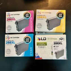 4 288xl Ink Cartridges For Various Epson Printers
