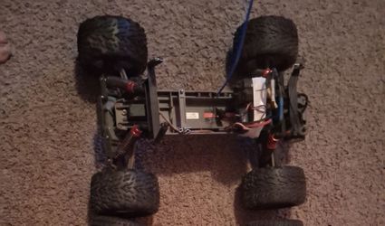 RC Monster Truck Chassis with Electronics