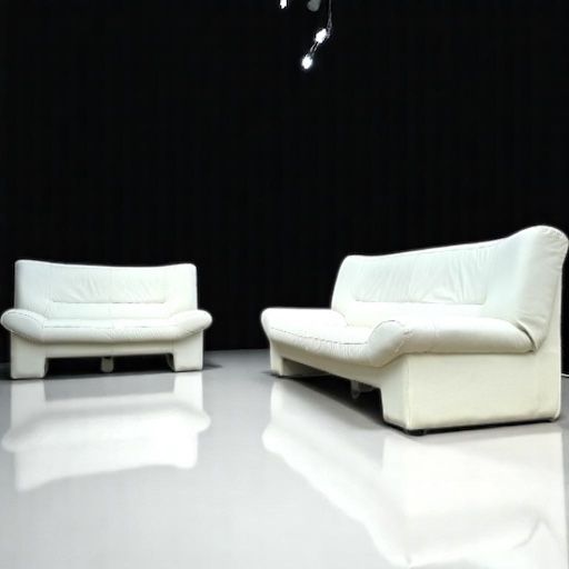 NICOLETTE SALOTTI Italian Leather Sofa Set – Modern Elegance