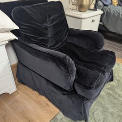 High End With 3 Slipcovers Down Fill Chair Very Comfortable