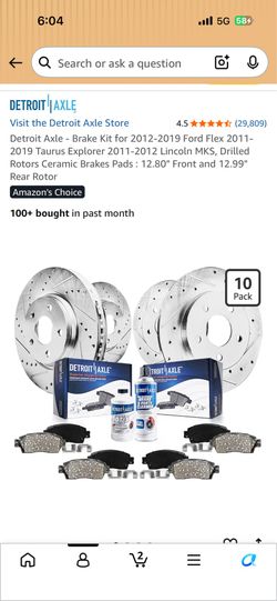 Detroit Axle Brake kit