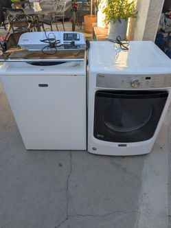 Maytag washer and dryer combo