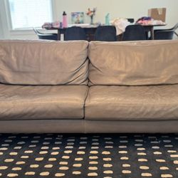 Room & Board Leather Sofa – $5K New – $750 OBO – Must Go by Wed!