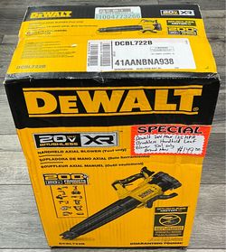 Dewalt 20V Max 125MPH Brushless Handheld Leaf Blower Tool Only Brand New