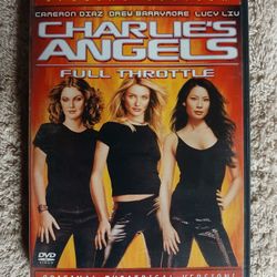 Charles Angels Full Throttle Movie DVD 