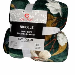 Queen size full flannel blanket