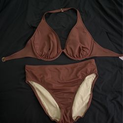 Brown Victoria Secret Swim Suit 
