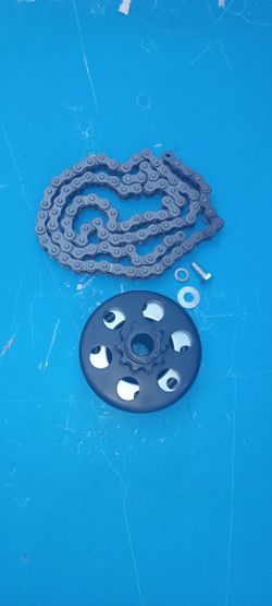 Go Kart / Mini Bike / Minibike / Go Cart / 3/4 Clutch And 40 Chain & Clutch Bolt