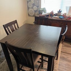 4 Piece Dining Room Table Set