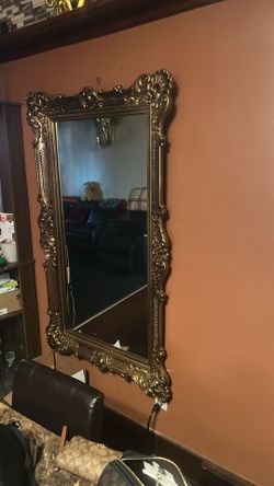 Gold Frame Mirror