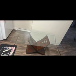 3 Piece Glass table 