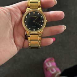 Men's Eco-Drive Citizens Diamond Watch 