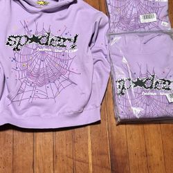 Purple Sp5der hoodie