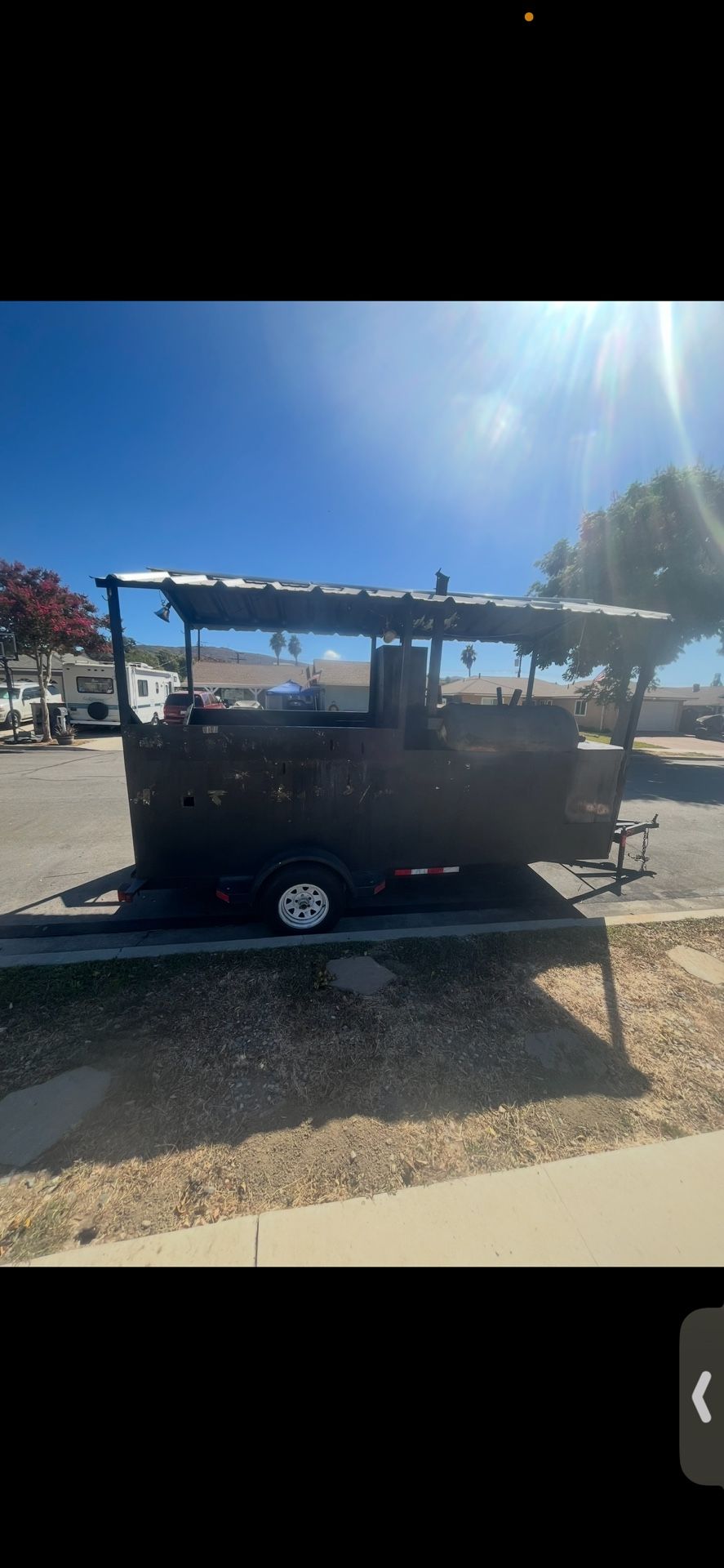 mobile barbeque grill