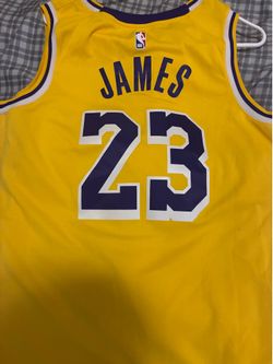 LX LeBron James Jersey (Lakers Home)