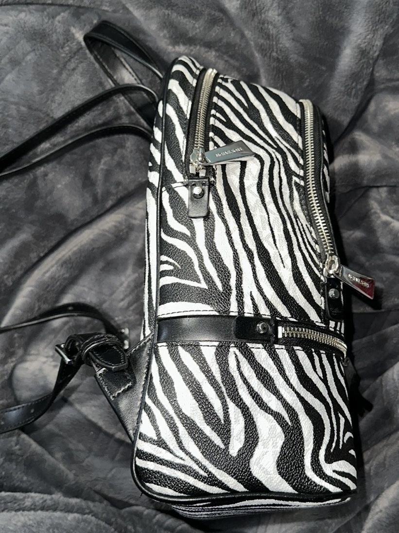 Michael Kors Zebra Print Backpack