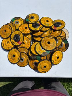 53x Dewalt 4” grinding wheels