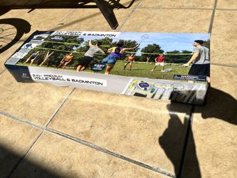 2 In 1 Premium Volleyball & Badminton