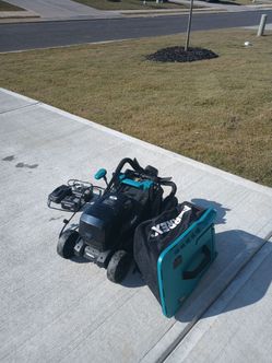 Lawn mowers cordless with 2 batteries and charger