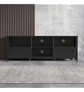 Modern 70.08 Inch TV Stand with 2 Drawers & 4 Storage Compartments – Fireplace Not Included
