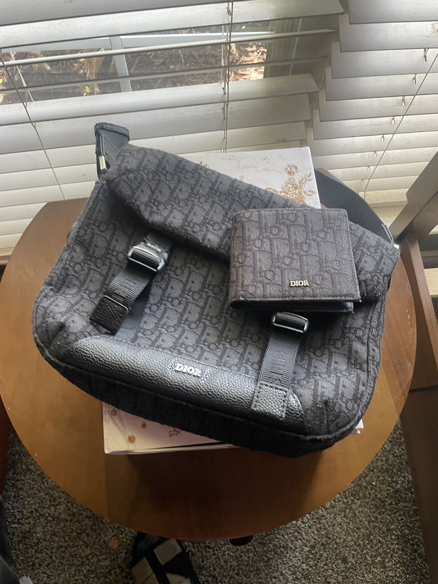 Dior Messenger Bag and Wallet