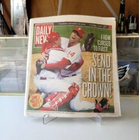 ⚾️ 08' Philadelphia Daily News 📰