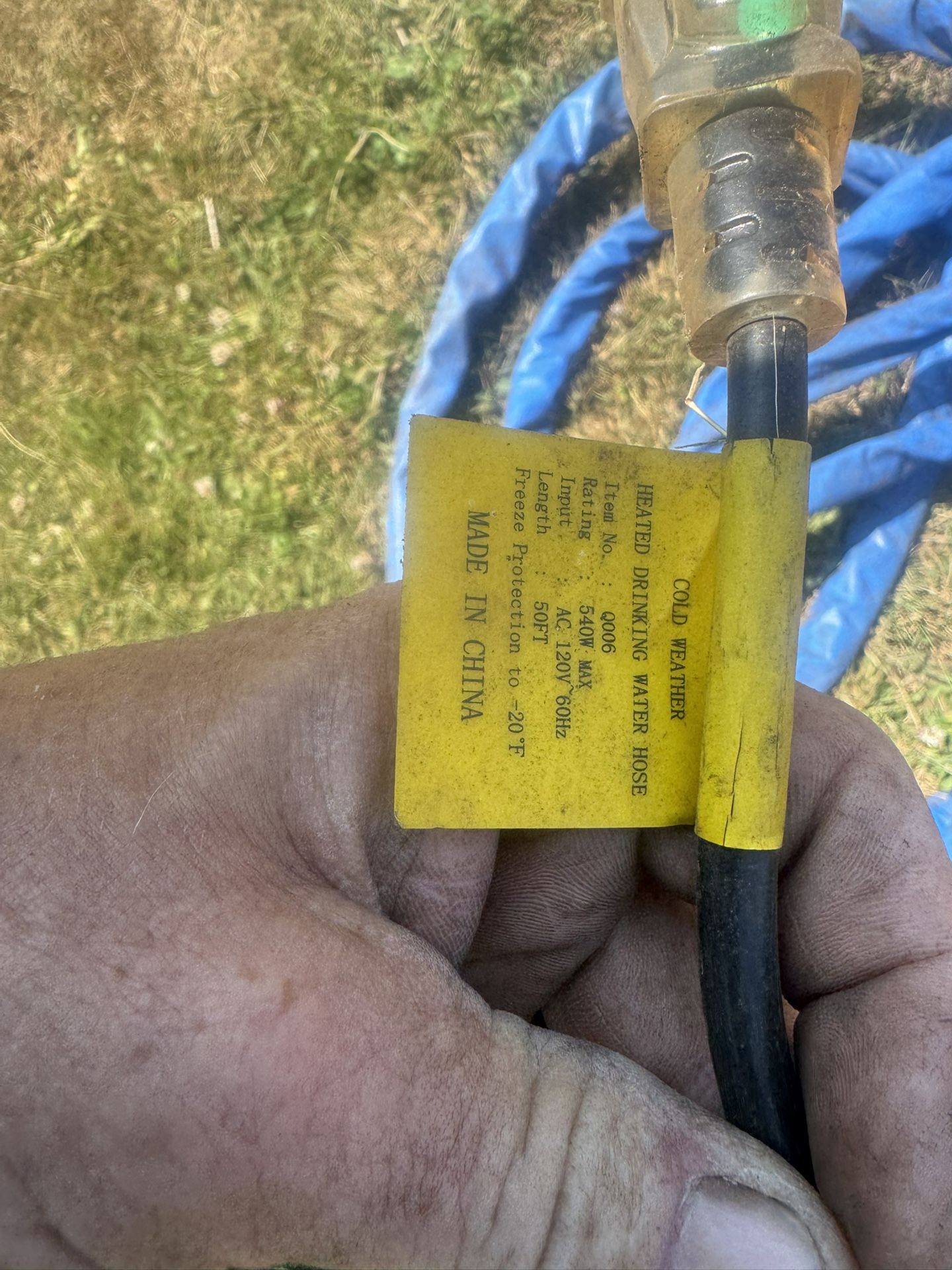Electric Heated Potable Water Hose Rv ,trailer