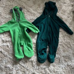 Fleece winter bodysuit