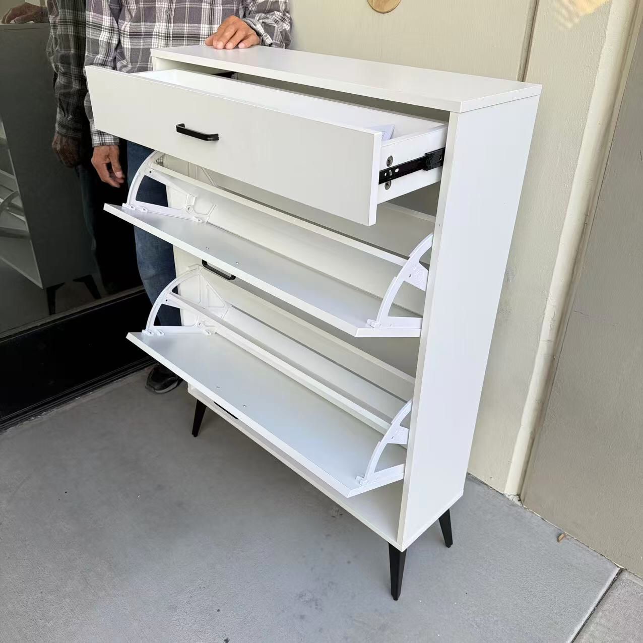 Shoe Storage Cabinet Shoe Organizer Shoe Shelf Rack New