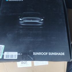 Sun Shade For Tesla Model 3 And Model Y