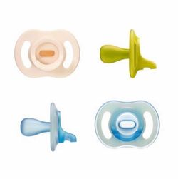 Tommee Tippee Stay Put Pacifier Set, 6-18m, 4pk