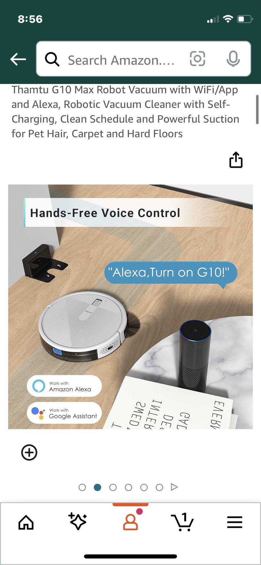 Thamtu G10 Max Robot Vacuum