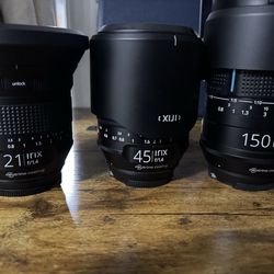 Irix cinematic lenses