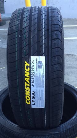 BRAND NEW 245/35/20 CONSTANCY LY566 TIRES!!!!!