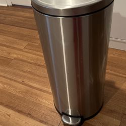 Stainless Steel Trash Can Soft Close