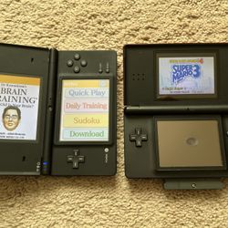 Nintendo DSi + DS Lite As-Is Tested Works Handheld System 